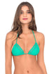 Luli Fama Let's Be Mermaids Crochet Loops Triangle Top